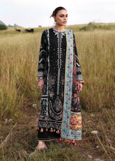 Hussain Rehar Fancy Frock Edition-3PC Unstitched Premium Lawn Suit-H1
