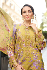 Rangzaib Nooré Luxe – Eid Edit 3-Piece Unstitched Suit-R5