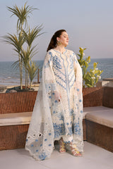 Rangzaib “Noor-e-Chikankari” Premium Embroidered 3PCS Suit – Eid Luxe Edition