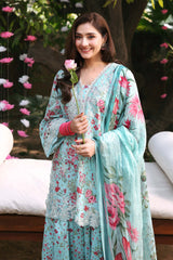 MPT 03 Piece Unstitched Suit-2218-A