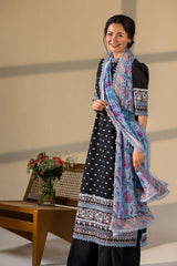 Sobia Nazir Eid Elegance – Premium 3PC Lawn Unstitched Suit Edition-E12