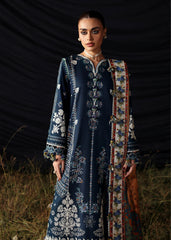 Noor-e-Bahar Luxe Lawn β26 3PC Premium Unstitched Lawn Suit-E15