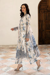 Mehr-un-Nisa Digital Luxe β26 3PC Premium Unstitched Lawn Suit-L11