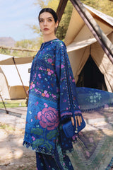 M B Eid Luxe Royale – Embroidered Elegance Digital Printed Lawn 3PC Suit #A-11