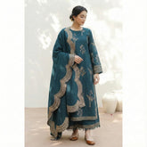 Maharani Noor Luxe ’26 Premium Unstitched Lawn Suit-S22