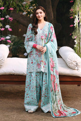 MPT 03 Piece Unstitched Suit-2218-A