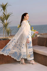 Rangzaib “Noor-e-Chikankari” Premium Embroidered 3PCS Suit – Eid Luxe Edition