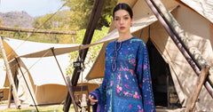 M B Eid Luxe Royale – Embroidered Elegance Digital Printed Lawn 3PC Suit #A-11