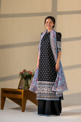 Sobia Nazir Eid Elegance – Premium 3PC Lawn Unstitched Suit Edition-E12