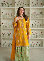 Zainab Chottani Silk 2026 – Premium 3 Piece Unstitched Embroidered Silk Suit