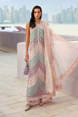 Maria B Eid Signature Luxe Lawn– Chikankari Embroidered 3PC Suit-E25