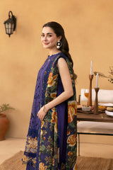 SR Premium Embroidered Lawn Unstitched Suit-2212-A