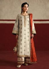 Humjoli Noor Festive Lawn ’26 3PC Unstitched Premium Lawn Suit-E24