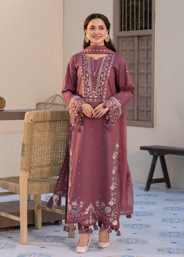 Rangzaib “Noor-e-Sahar” Premium Embroidered 3PCS Suit – Eid Essentials