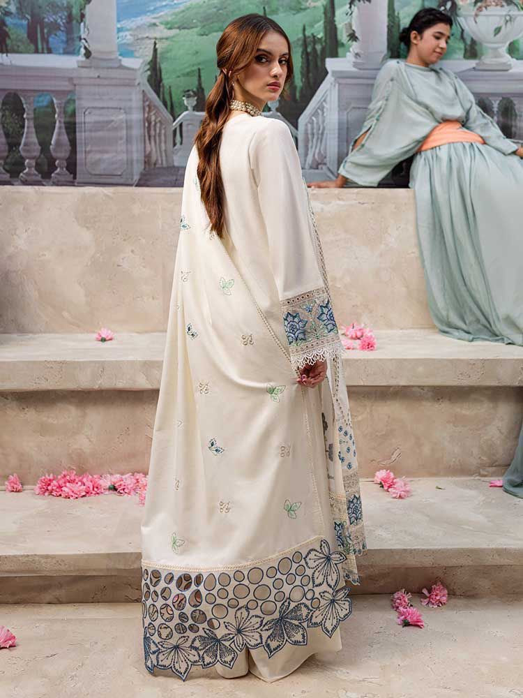 Sana Safinaz Lawn Royale 2026 – Premium 3PC Unstitched Suit Edition-A222