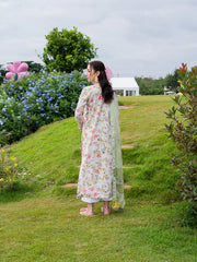 Luxury Embroidered Lawn 3PC Suit-2222-A