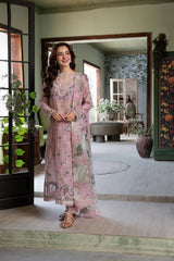 Aneela Noor Luxe Lawn ’26 3PC Unstitched Suit-E212