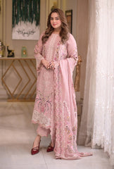Aneela Lawn Elegance 2026 – Luxury 3PC Unstitched Suit Edition-A111