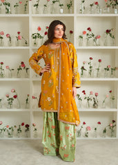 Zainab Chottani Silk 2026 – Premium 3 Piece Unstitched Embroidered Silk Suit