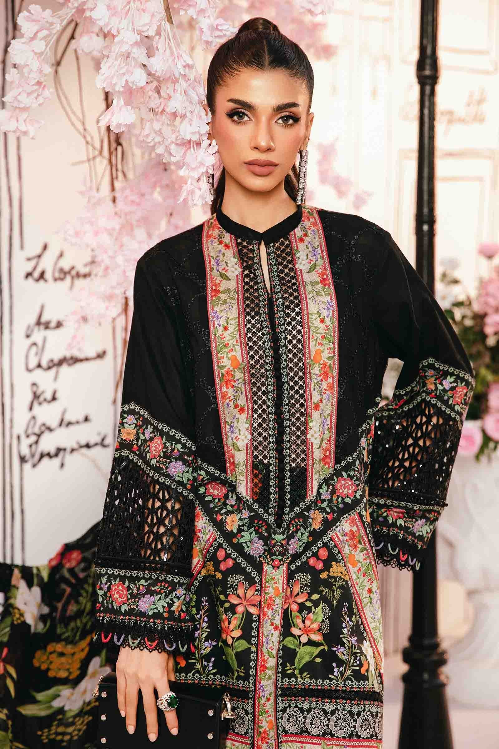 Maria B Premium Digital Lawn Collection 2026 – 3 Piece Unstitched Suit