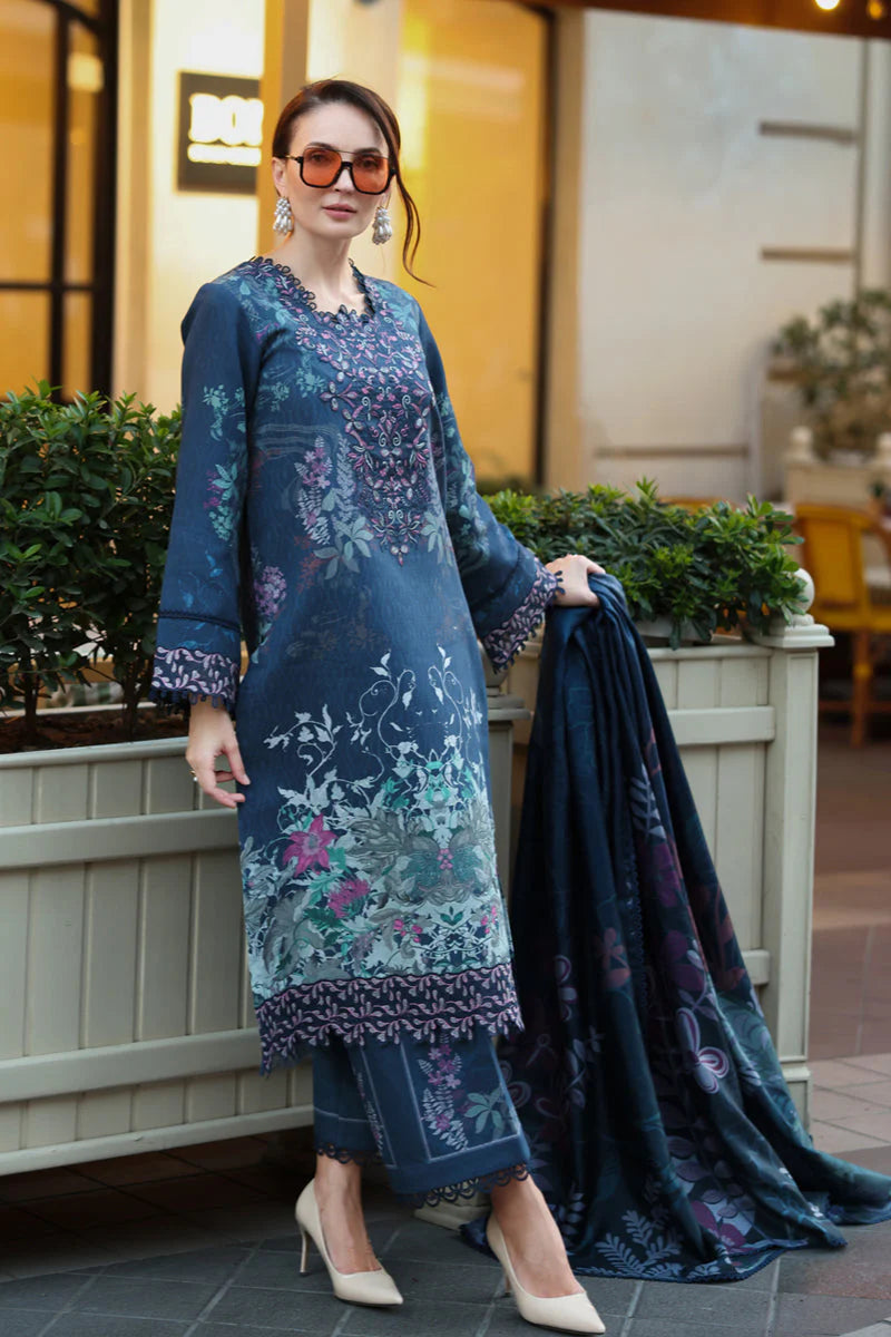 RangRasiya Eid Luxe Lawn 3PC – Rangzaib Collection-E14
