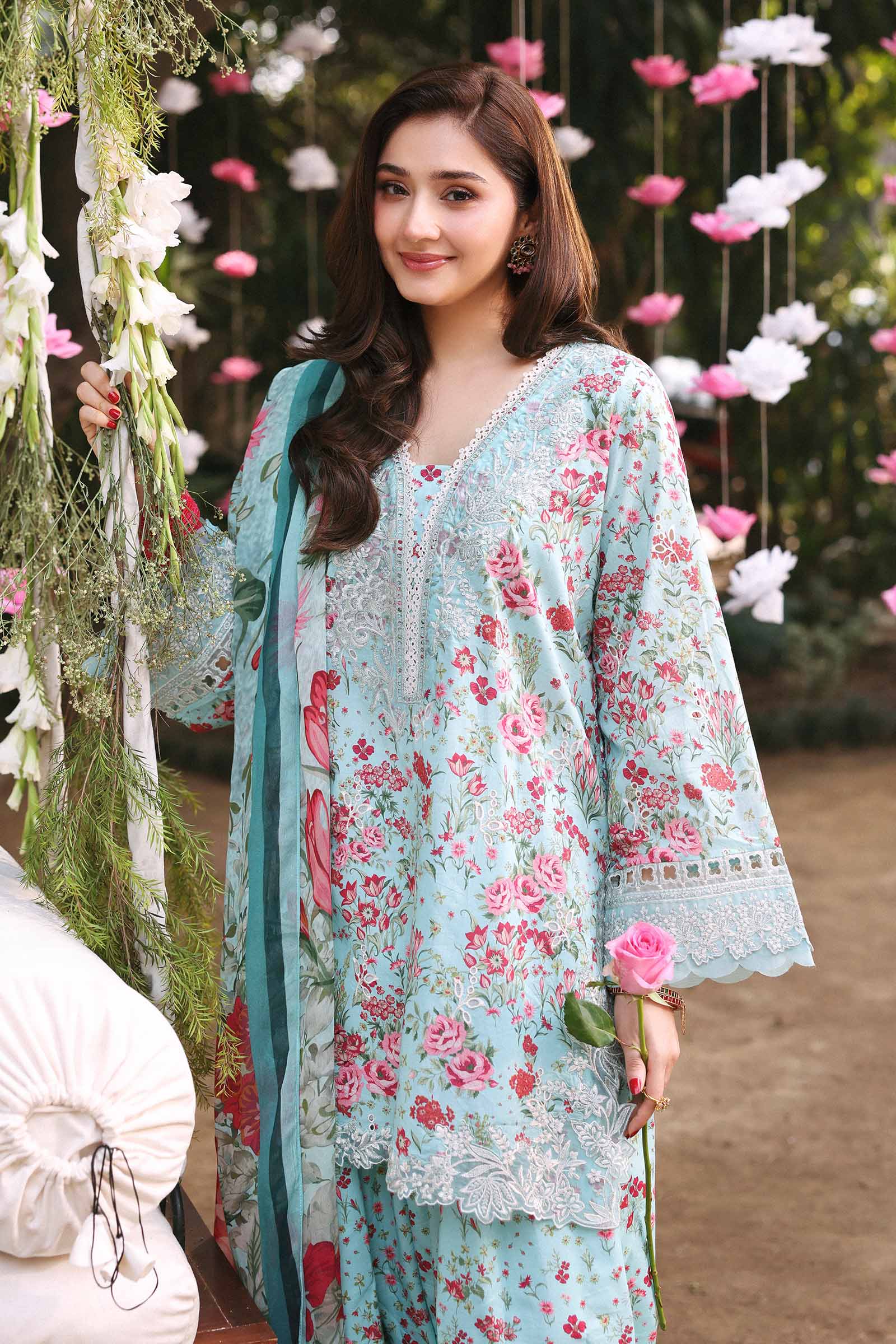 MPT 03 Piece Unstitched Suit-2218-A