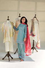 Sobia Nazir Eid Elegance – Premium 3PC Lawn Unstitched Suit Edition-E11