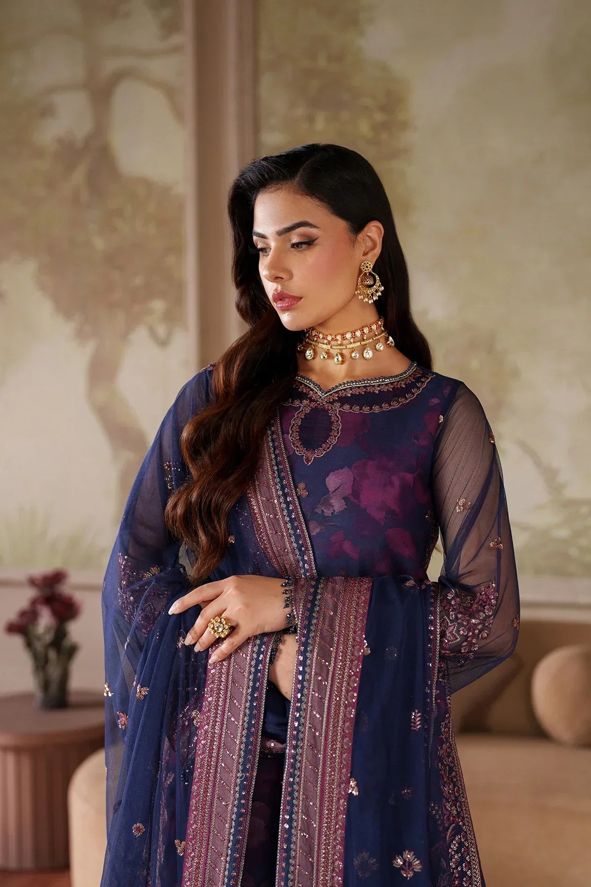 SN Eid ul Azha Premium Lawn Suit – 3PC Unstitched Digital Printed