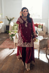 Rangzaib “Eid Noor” Luxury Embroidered 3PCS Suit – Festive Edition