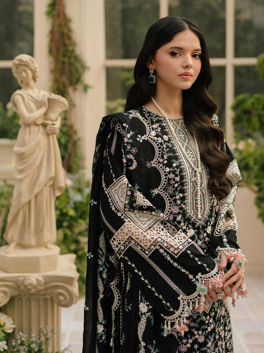 Rangzaib “Noor-e-Zarq” Luxury Embroidered 3PCS Suit-2256-A