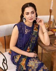 SR Premium Embroidered Lawn Unstitched Suit-2212-A