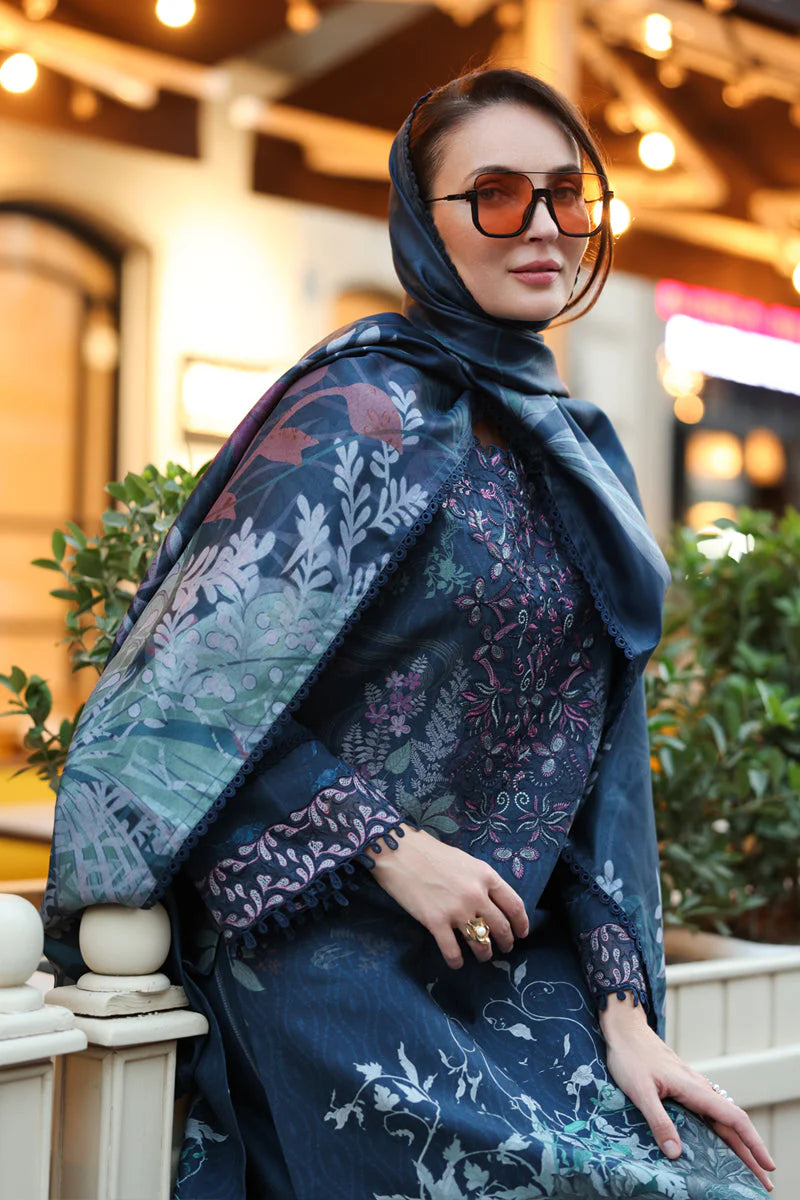 RangRasiya Eid Luxe Lawn 3PC – Rangzaib Collection-E14