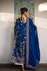 MIDNIGHT IN MAY LUXURY PRINTED EMBROIDERED LAWN SUITE RANGZAIB