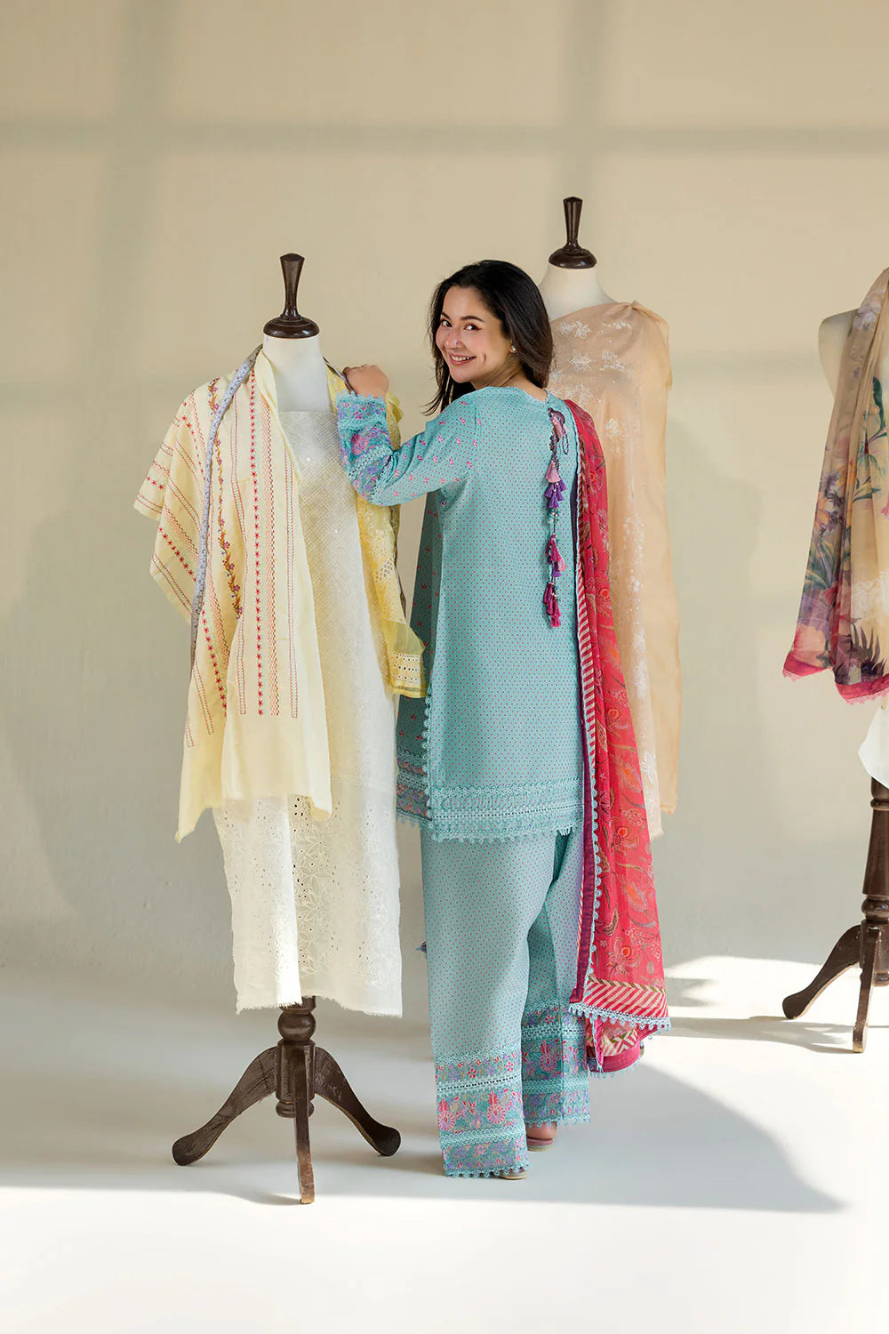 Sobia Nazir Eid Elegance – Premium 3PC Lawn Unstitched Suit Edition-E11