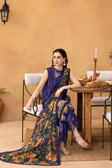 SR Premium Embroidered Lawn Unstitched Suit-2212-A