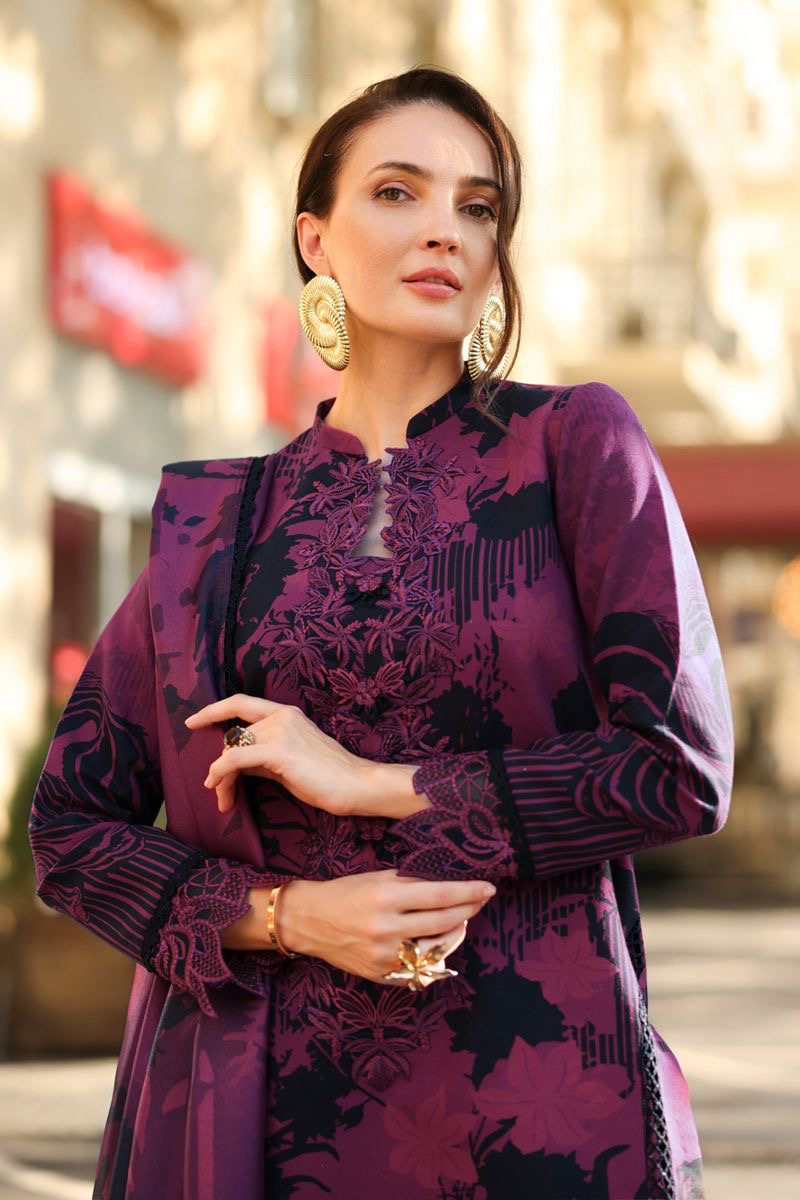Rangzaib Nooré Luxe – Eid Edit 3-Piece Unstitched Suit-R6