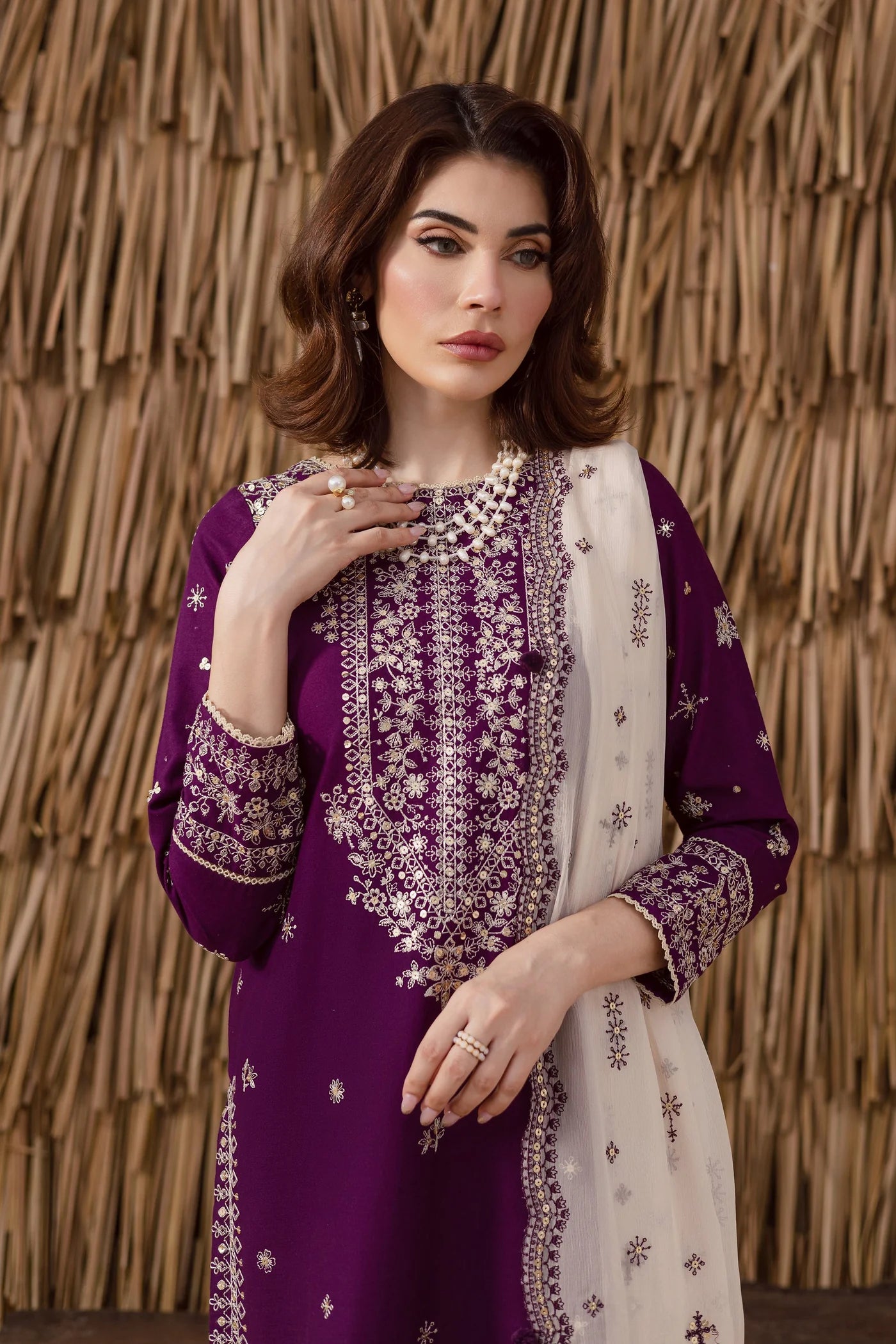 Batik Noor-E-Eid Lawn 3PC unstitched lawn suit-E90