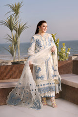 Rangzaib “Noor-e-Chikankari” Premium Embroidered 3PCS Suit – Eid Luxe Edition