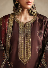 Humjoli Noor Festive Lawn ’26 3PC Unstitched Premium Lawn Suit-E22