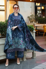 RangRasiya Eid Luxe Lawn 3PC – Rangzaib Collection-E14