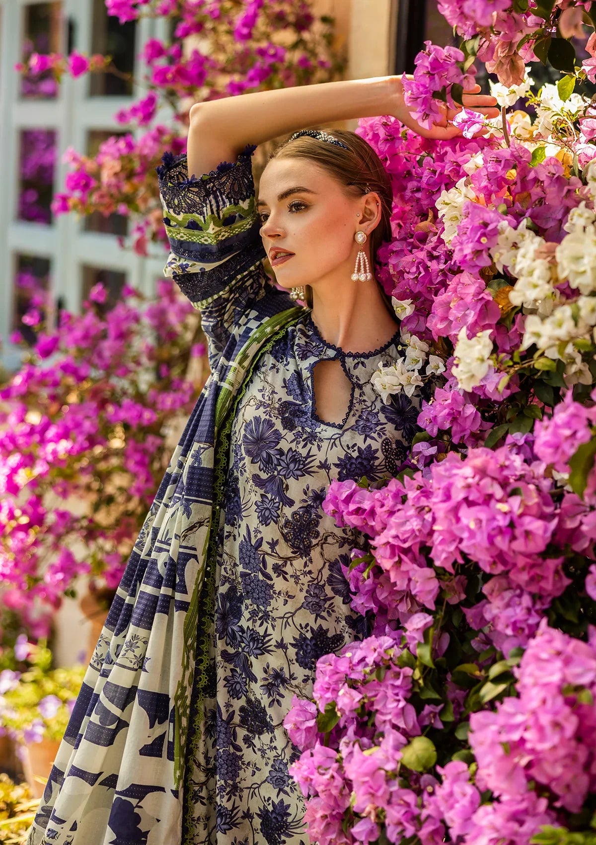 ILF Premium Printed Lawn 03 PC Unstitched Suit-2217-A