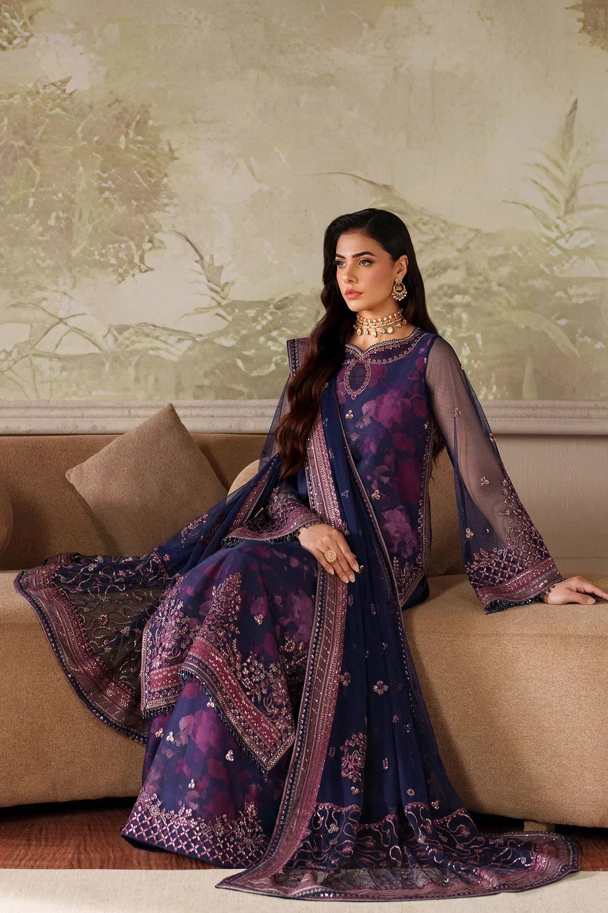 SN Eid ul Azha Premium Lawn Suit – 3PC Unstitched Digital Printed