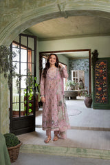 Aneela Noor Luxe Lawn ’26 3PC Unstitched Suit-E212