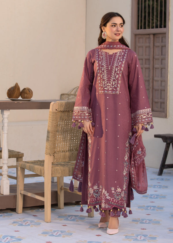 Rangzaib “Noor-e-Sahar” Premium Embroidered 3PCS Suit – Eid Essentials