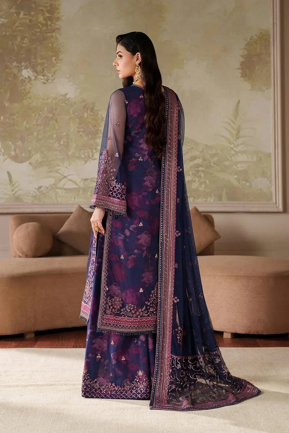 SN Eid ul Azha Premium Lawn Suit – 3PC Unstitched Digital Printed