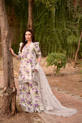 Aneela Noor Luxe – Eid Edition-3PC Unstitched Suit-E190