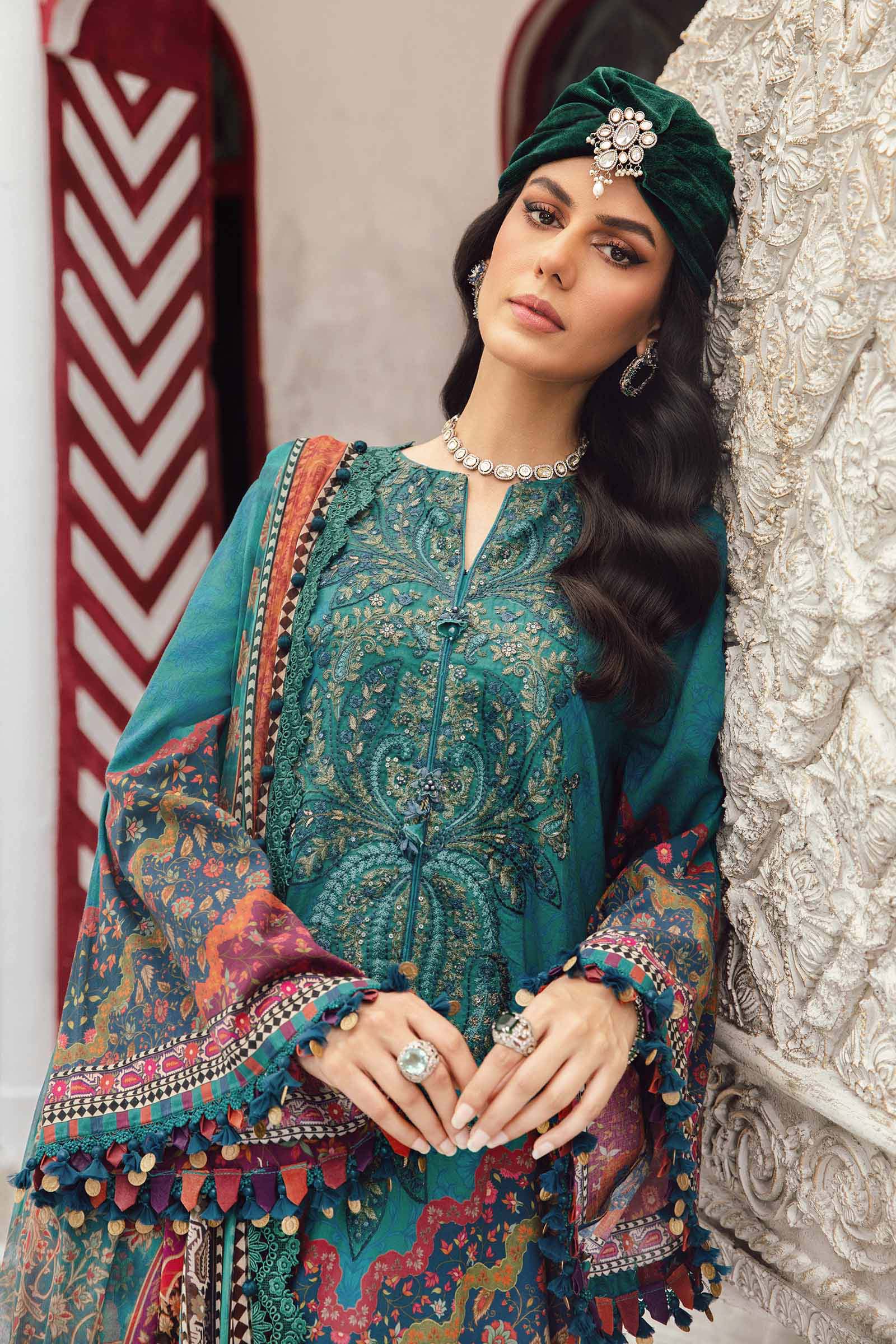 MPT 03 Piece Unstitched Suit-2210-A