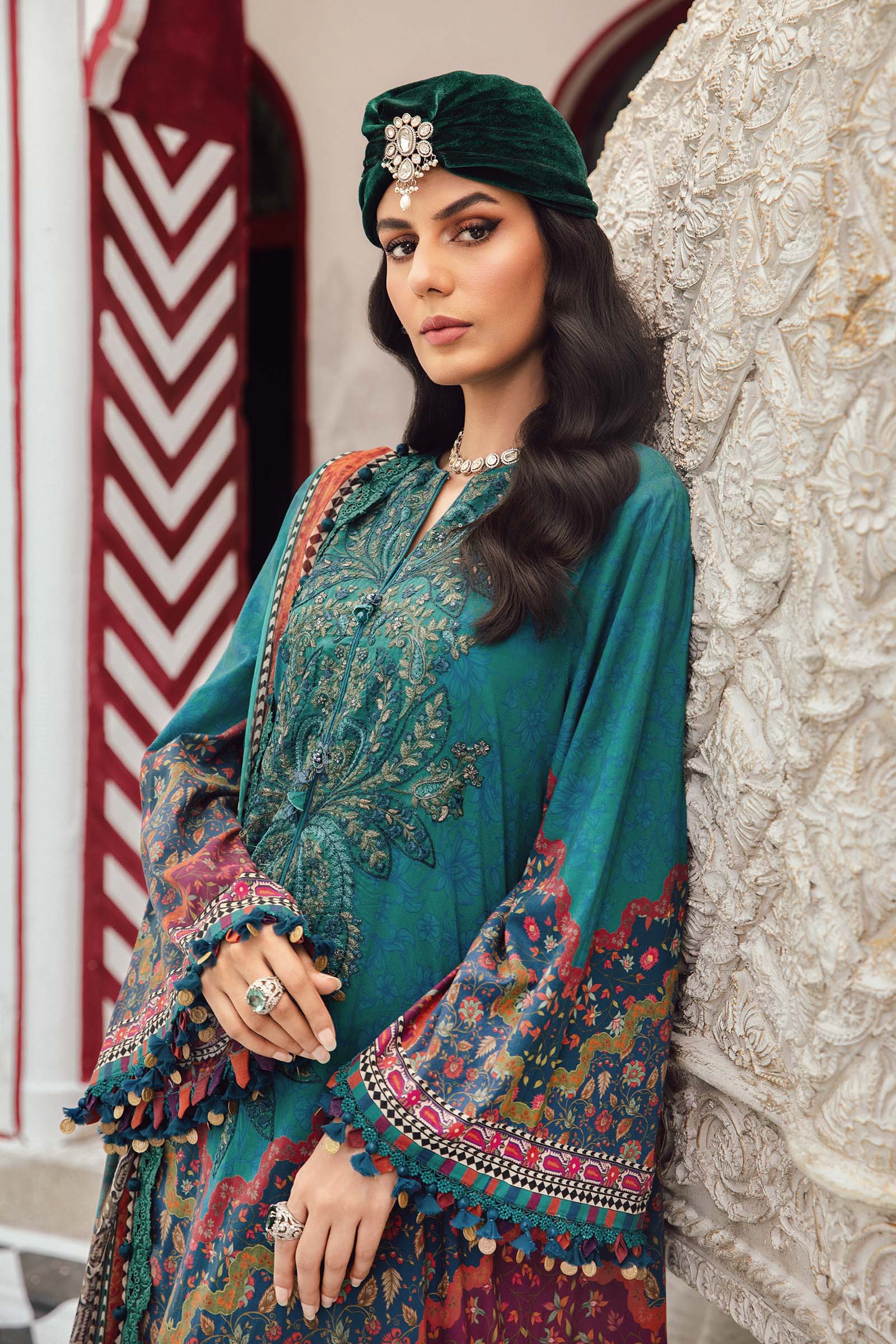 MPT 03 Piece Unstitched Suit-2210-A