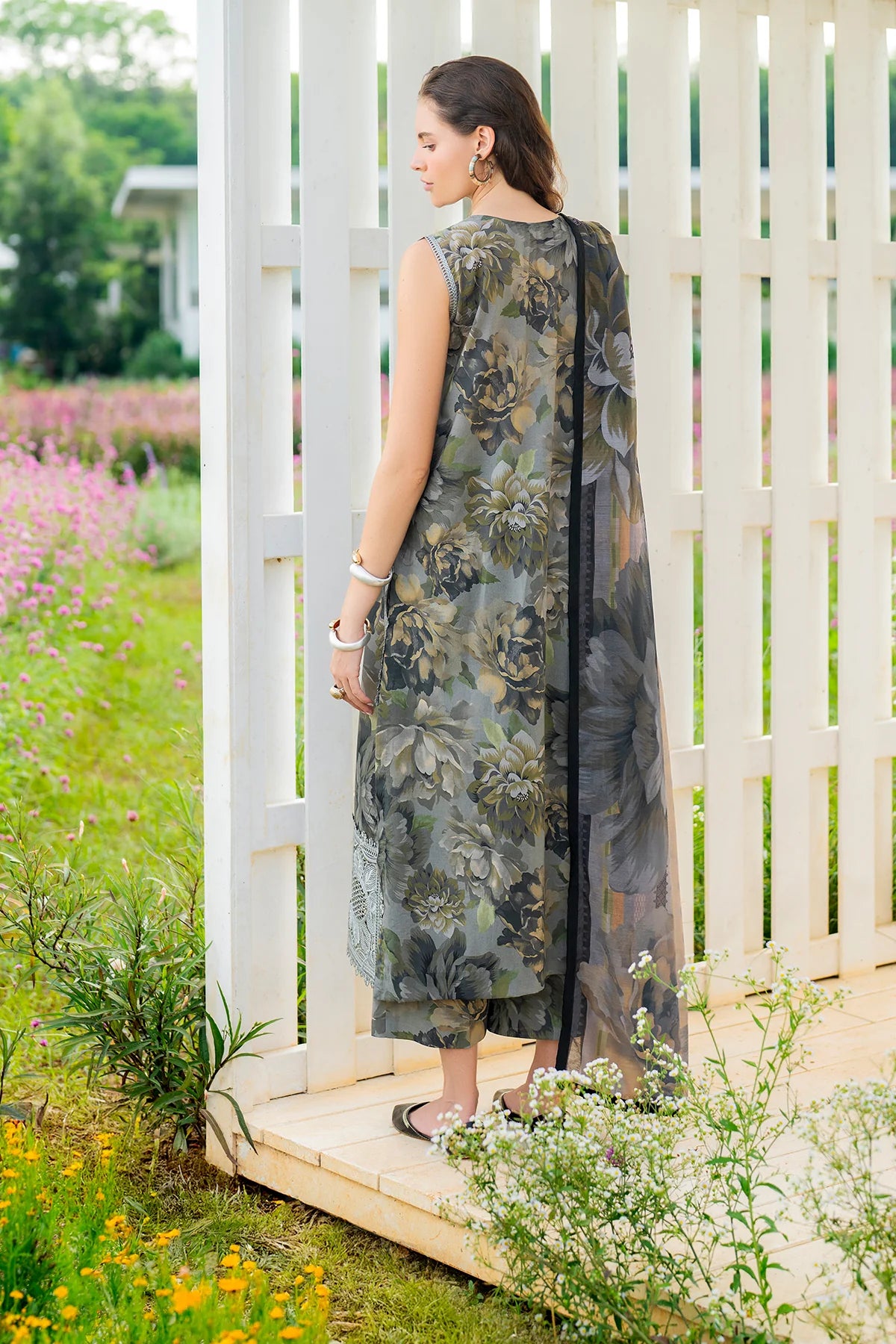 BRQ Elegance Summer ’26 – 3PC Lawn Suit-2224-A