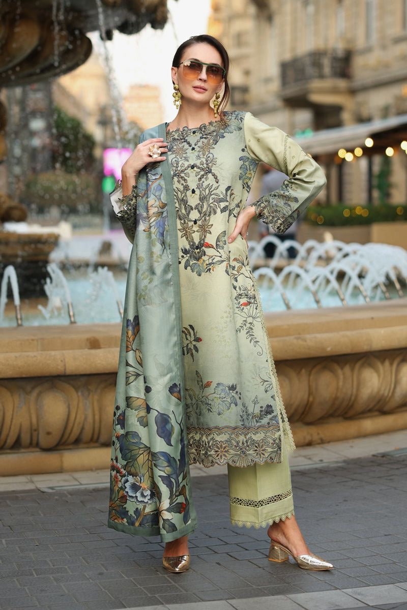 Rangzaib Nooré Luxe – Eid Edit 3-piece unstitched suit-R1